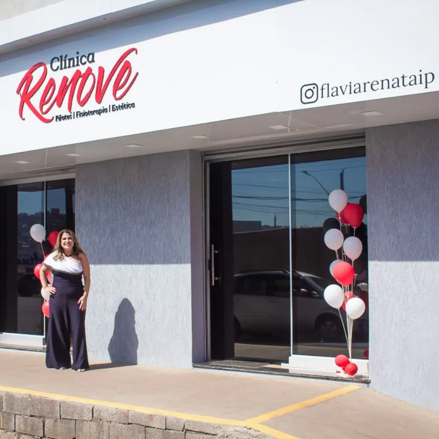 Fachada da Clínica Renove — Pilates, Fisioterapia e Estética